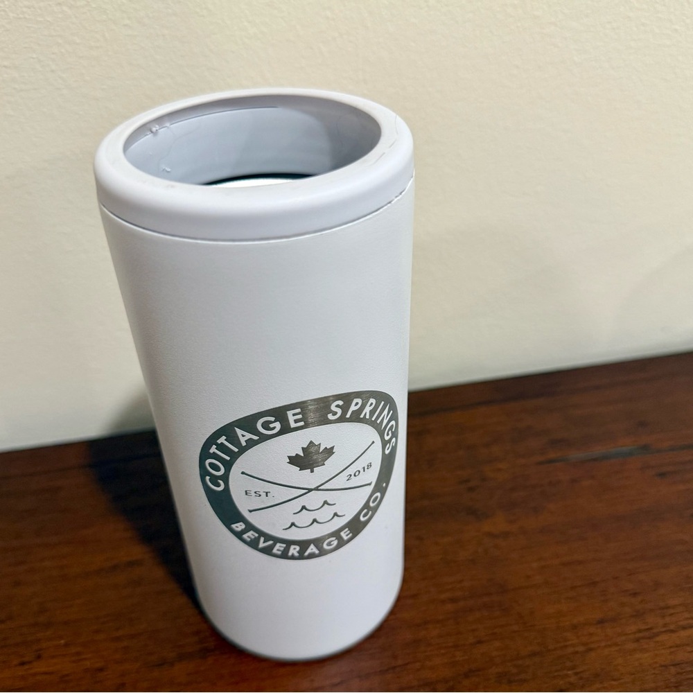 NEW! Cottage Springs Beverage Cooler - White - Picture 4 of 8